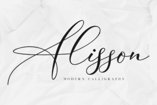 Alisson Script Font Review: Elegant Branding Type
