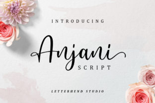 Anjani Script Font for Modern Web Design