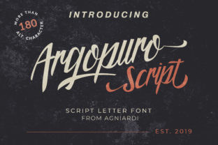 Argopuro Script Font: Elevating Boutique Brand Identity