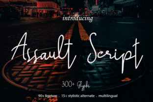 Assault Script Font: Bold Branding for Small Business
