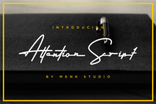 Attention Script Font Review for Modern Web Design