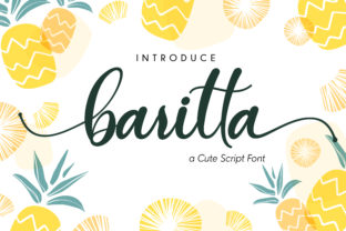 Baritta Script Font: Adding Charm to Web Layouts