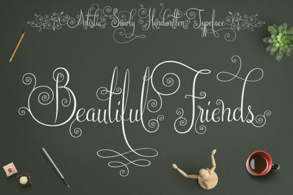 Beautiful Friends Script: A Charming Handwritten Typeface
