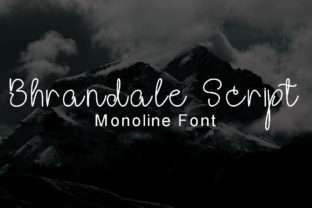 Bhrandale Script Font for Bold Marketing Visuals