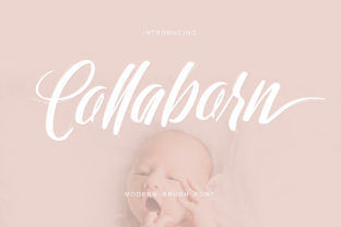 Collaborn Script: A Beautiful Font for Crafters and Creators