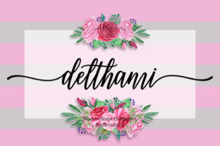 Delthami Script Font: Elevating Digital Brand Layouts