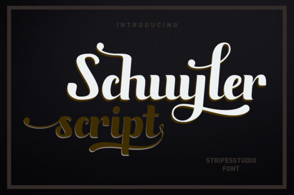 Discover the Timeless Charm of Schuyler Script Font