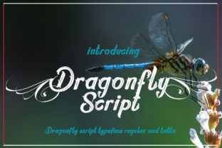 Dragonfly Script Font for Editorial Design