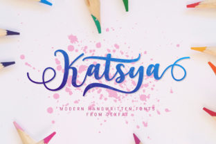 Enhance Your Craft with Katsya Script Font
