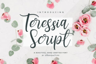 Enhance Your Craft with Teressia Script Font