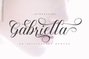 Gabriella Script Font: Elevating Handmade Labels & Crafts