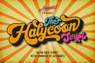 Halycoon Script Font: Bold Handwritten Type for Campaigns