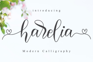 Harelia Script Font Review for Campaign Design