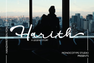 Harith Script: A Bold and Beautiful Typeface for Web Design