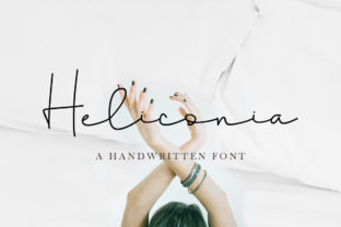 Heliconia Script Font for Modern Web Design