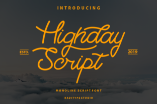 Highday Script: A Perfect Handwritten Font for Branding