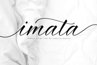 Imata Script Font: A Modern Typeface for Editorial Design