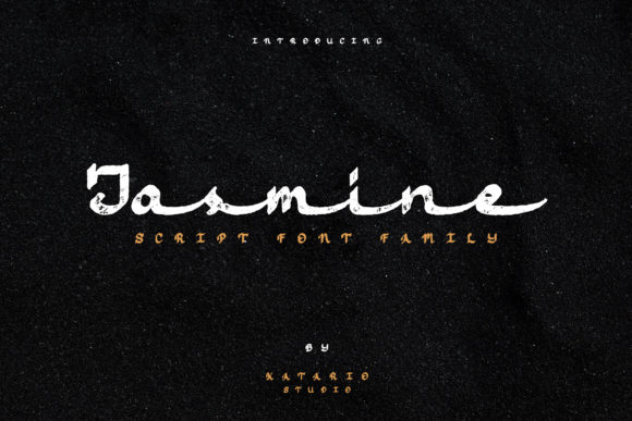 Jasmine Script Font for Editorial Design