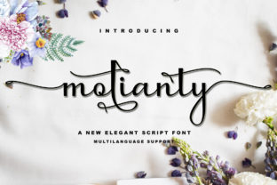 Molianty Script Font for Elegant Web Design