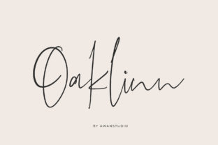 Oaklinn Script Font Review: Organic Elegance for Branding