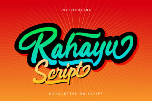Rahayu Script Font: A Bold Typeface for Digital Campaigns