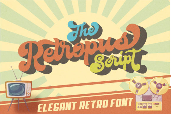 Retropus Script Font: Elevating Small Business Branding