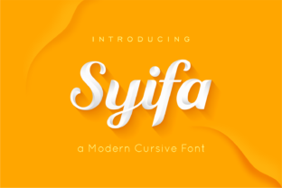 Syifa Script Font: A Bold Upgrade for Brand Identity