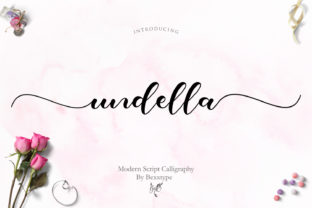 Undella Script Font: Elevating Editorial Layouts